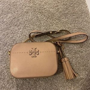 Tory Burch Devon Sand Mcgraw Camera Bag